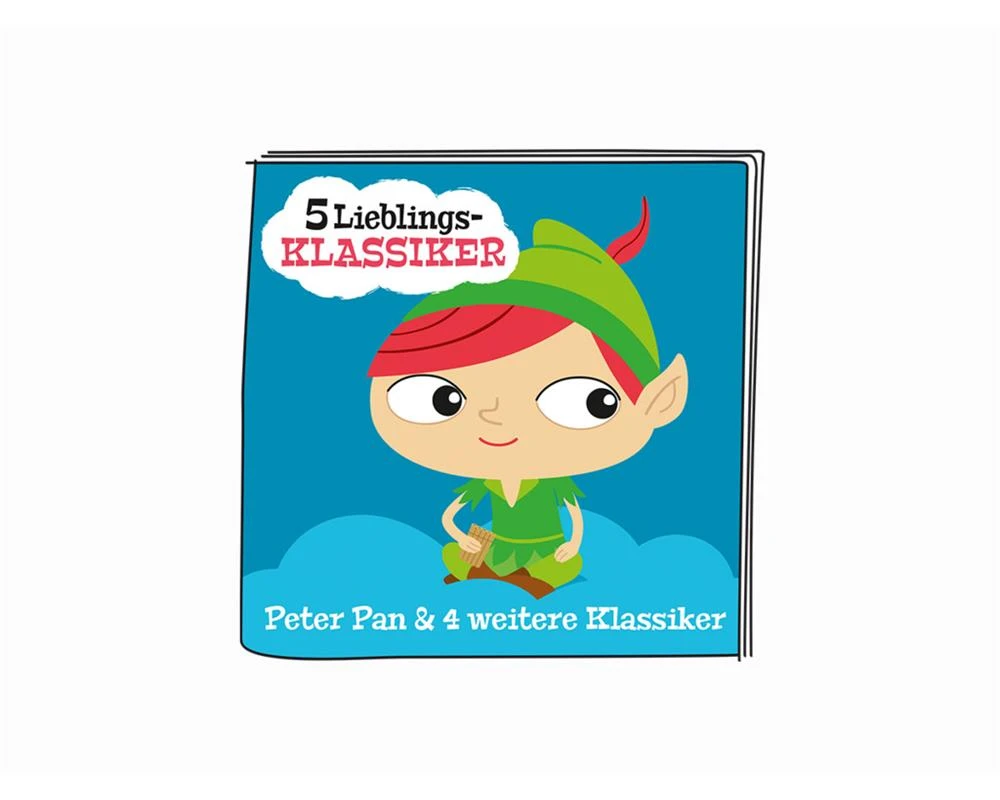 Tonies® 01-0177 5 Lieblings-Klassiker - Peter Pan Und 4 Weitere Klassiker 5 Tonies® 01-0177 5 Lieblings-Klassiker - Peter Pan Und 4 Weitere Klassiker – Bild 3