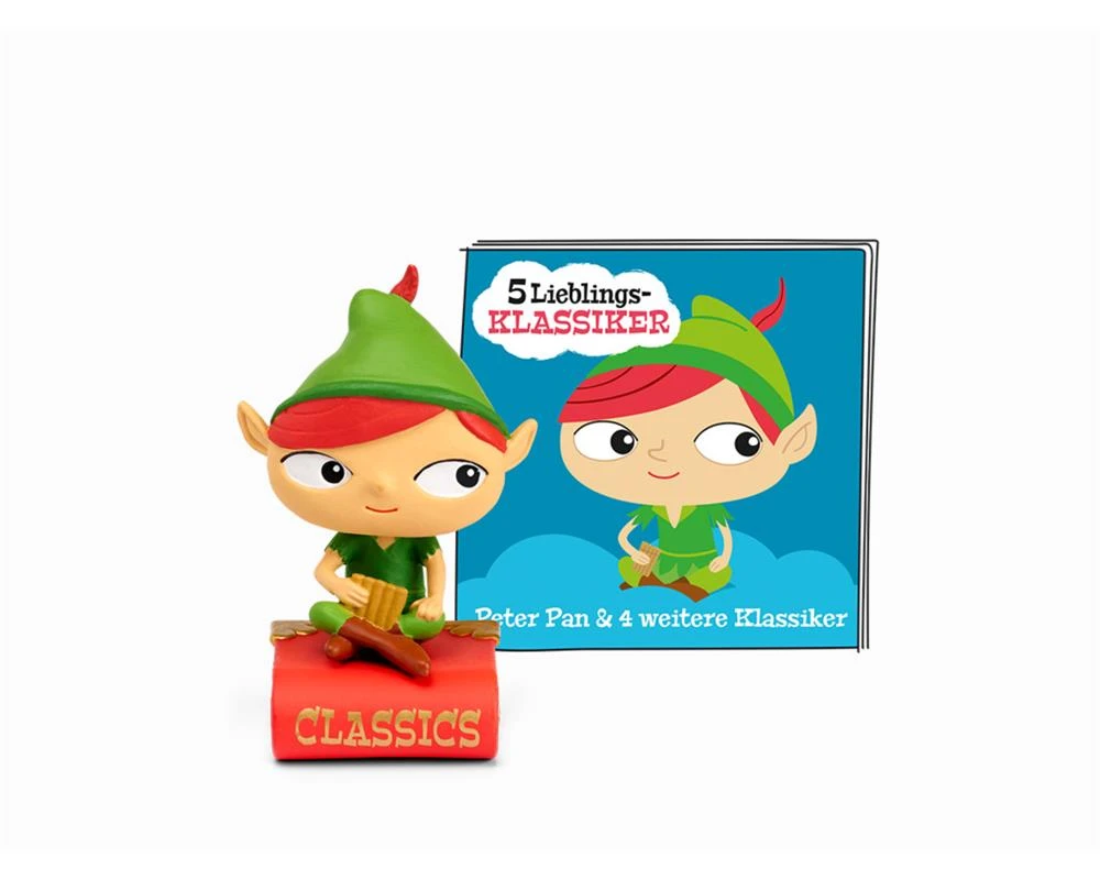 Tonies® 01-0177 5 Lieblings-Klassiker - Peter Pan Und 4 Weitere Klassiker 3 Tonies® 01-0177 5 Lieblings-Klassiker - Peter Pan Und 4 Weitere Klassiker