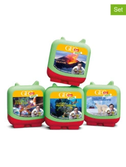 4er-Set: Clever Tonies-Figuren "Geolino" - Ab 5 Jahren